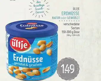 Edeka Struve ültje Erdnüsse Natur Oder Gewürzt Angebot