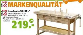 Globus Baumarkt Holzmann Hobelbank „wb162l“ Angebot