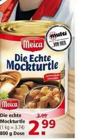 Multi Markt Meica Die Echte Mockturte Angebot