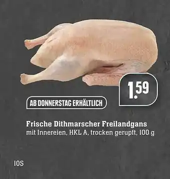 Scheck-in-Center Frische Dithmarscher Freilandgans Angebot