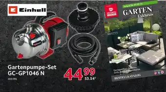 Selgros Einhell Gartenpumpe Set Gc-gp1046n Angebot