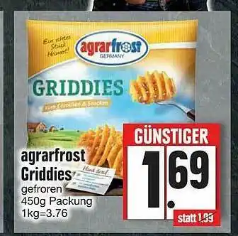 Edeka Agrarfrost Griddies Angebot