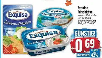 Edeka Exquisa Frischkäse Angebot