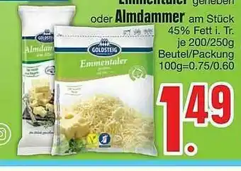 Edeka Emmentaler Oder Almdammer Angebot