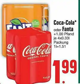 Edeka Coca-cola Oder Fanta Angebot