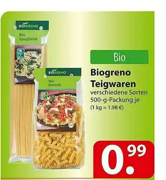 Famila Nord Ost Biogreno Teigwaren Angebot