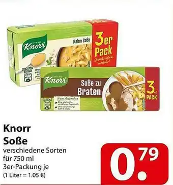 Famila Nord Ost Knorr Soße Angebot