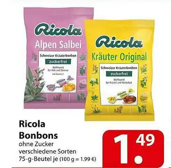 Famila Nord Ost Ricola Bonbons Angebot