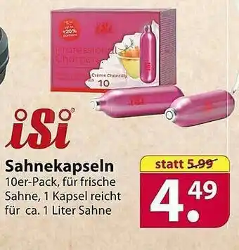 Famila Nord Ost Isi Sahnekapseln Angebot