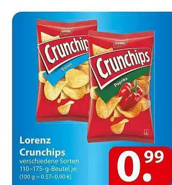 Famila Nord Ost Lorenz Crunchips Angebot