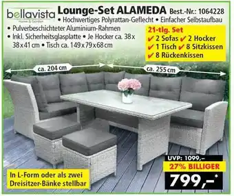 Norma24 Bellavista Lounge Set Alameda Angebot