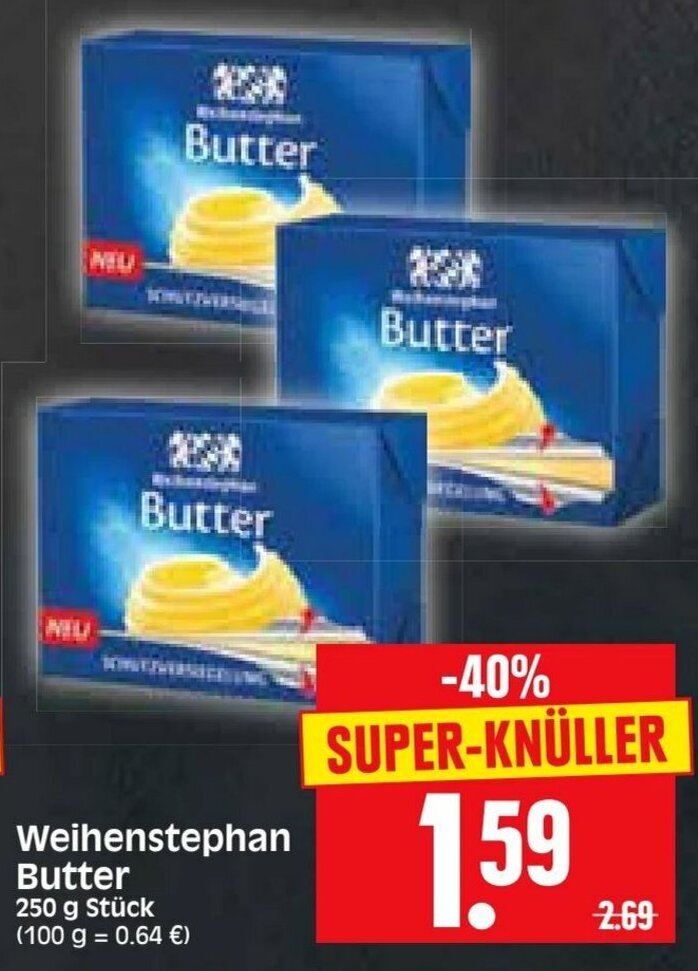 Weihenstephan Butter Angebot