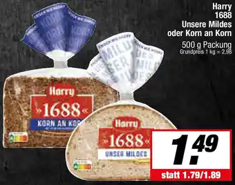 L. STROETMANN GROSSMARKT Harry 1688 Unsere Mildes oder Korn an Korn Angebot