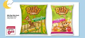 Globus Billy Tiger Mais-Snack Angebot