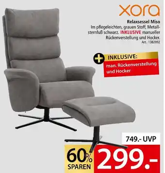 Zurbrüggen Xora relaxsessel miso Angebot