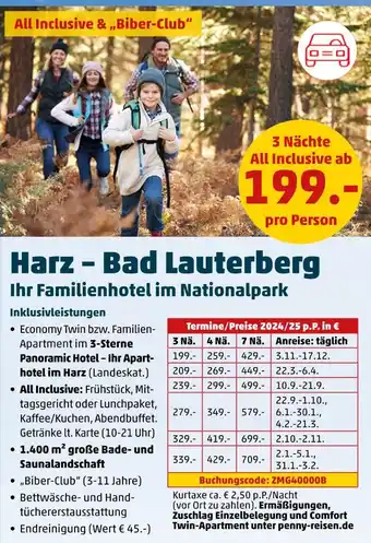 PENNY Penny reisen harz - bad lauterberg Angebot