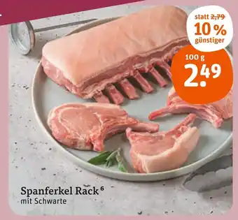 tegut Spanferkel rack Angebot