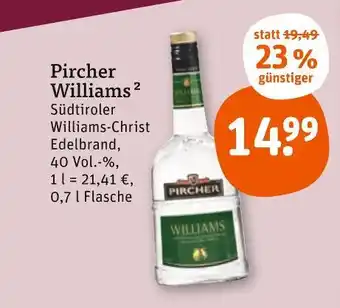tegut Pircher williams Angebot