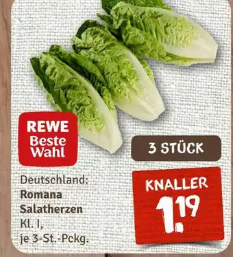 nahkauf Rewe beste wahl romana salatherzen Angebot