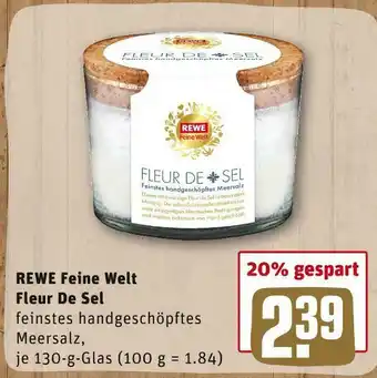 REWE Rewe feine welt fleur de sel Angebot