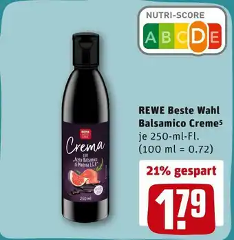 REWE Rewe beste wahl balsamico creme Angebot