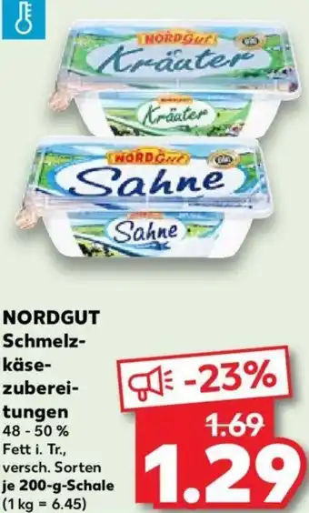 Kaufland NORDGUT Schmelzkäsezubereitungen Angebot