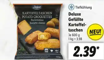 Lidl Deluxe gefüllte kartoffeltaschen Angebot