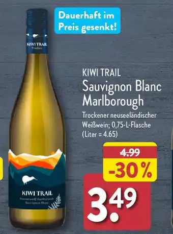 Aldi Nord KIWI TRAIL Sauvignon Blanc Marlborough Angebot