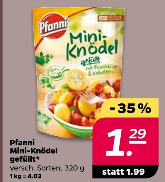 Pfanni miniknödel Angebot bei NETTO