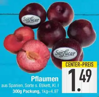 E-Center Pflaumen Angebot