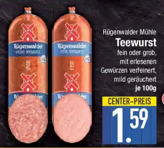 E-Center Rügenwalder Mühle Teewurst Angebot