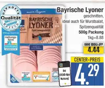 E-Center Bayrische Lyoner Angebot
