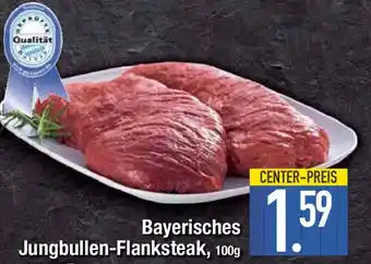 E-Center Bayerisches Jungbullen-Flanksteak Angebot