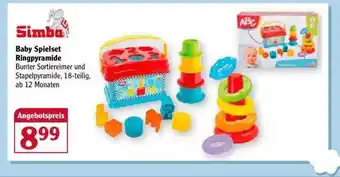 Globus Baby Spielset Ringpyramide Angebot