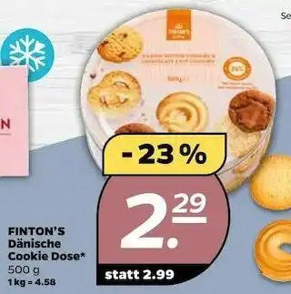 NETTO Finton’s dänische cookie dose Angebot