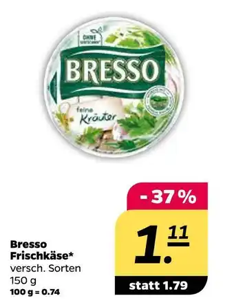 NETTO Bresso frischkäse Angebot