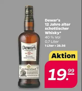 NETTO Dewar’s 12 jahre alter schottischer whisky Angebot