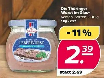 NETTO Die thüringer wurst im glas Angebot