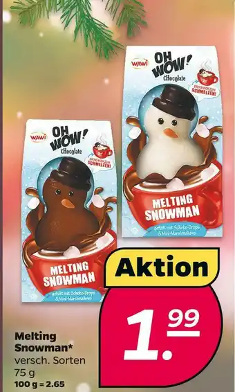 NETTO Melting snowman Angebot