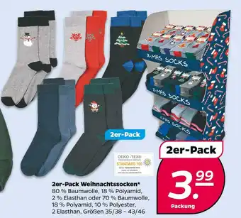 NETTO Weihnachtssocken Angebot