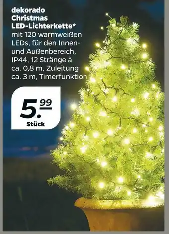 NETTO Dekorado christmas led-lichterkette Angebot