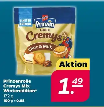 NETTO Prinzenrolle cremys mix winteredition Angebot