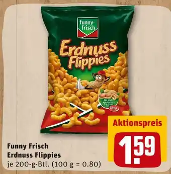 REWE Funny frisch erdnuss flippies Angebot