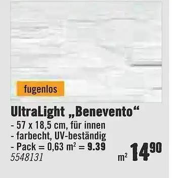 Hornbach Ultralight „Benevento” Angebot