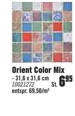 Hornbach Orient Color Mix Angebot