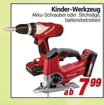 CENTERSHOP Kinder-Werkzeug Angebot