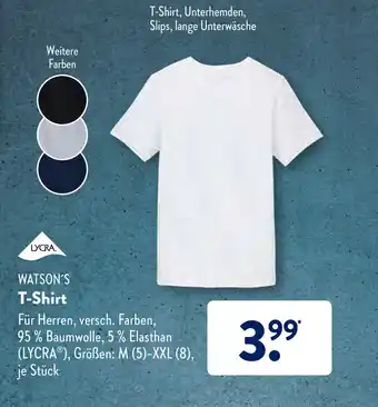 Aldi Süd T-shirt Angebot