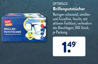 Aldi Süd Brillenputztucher Angebot