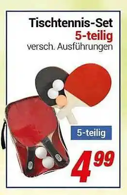 CENTERSHOP Tischtennis Set 5 Teilig Angebot