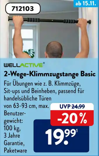 Aldi Süd 2-Wege-Klimmzugstange Basic Angebot